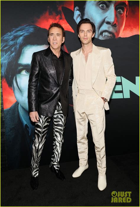 Photo Nicolas Cage Nicholas Hoult Renfield Premiere In Nyc Photo