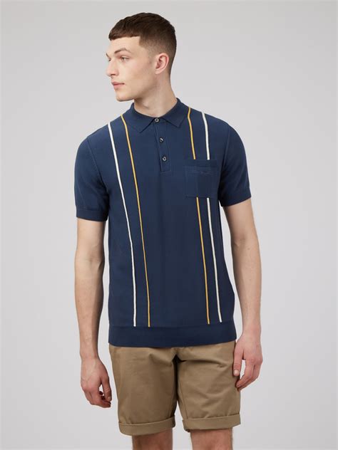 Minimal Mod Stripe Polo Ben Sherman