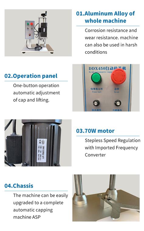 Ytk Ddx Desktop Electric Screw Cap Capping Machine