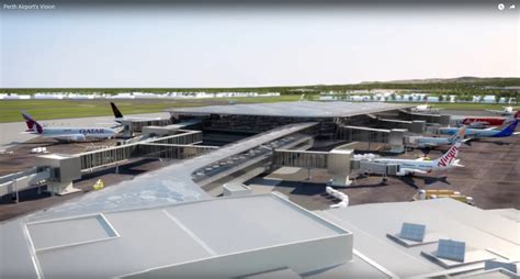 2016 Perth Airport Concept Image © Perth Airport Aviationwa