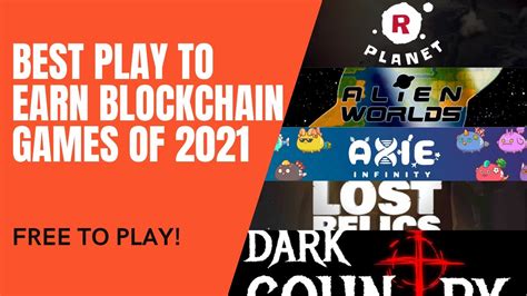 Best Play To Earn Blockchain Games This Updated Youtube