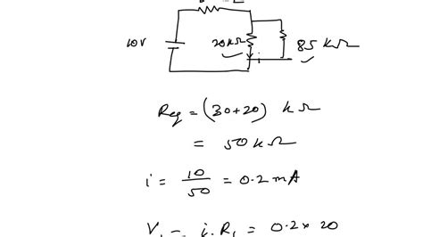 Solved The Voltmeter Used In The Circuit Shown Below Has An Internal