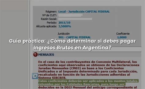 Gu A Pr Ctica C Mo Determinar Si Debes Pagar Ingresos Brutos En