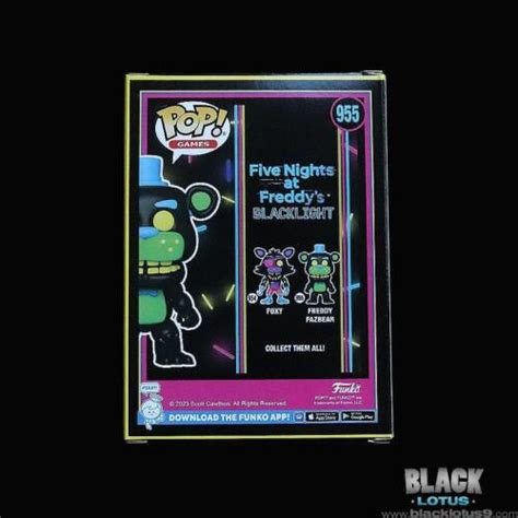 Funko Pop Vinyl Five Nights At Freddy S Freddy Fazbear Black Light Hot Topic HT