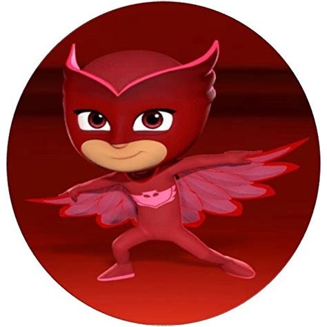 Cialda Per Torta Di Gufetta Pj Masks Diametro 20 Cm