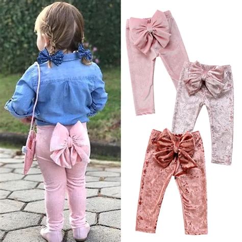 2018 New Children Clothing Girl Pants Toddler Kids Baby Girls Pants