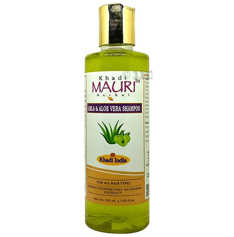 Khadi Mauri Herbal Amla Aloe Vera Shampoo Buy Bottle Of 210 0 Ml