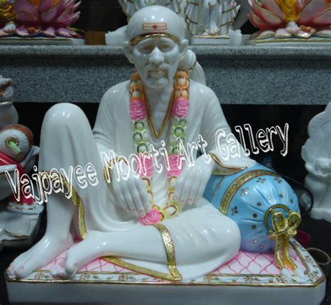 Marble Shirdi Sai Baba Statue At Best Price In Jaipur Vajpayee Moorti