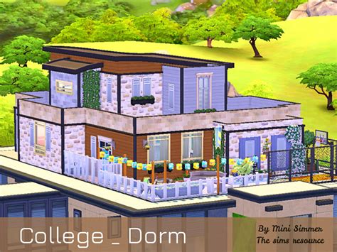 Sims 4 Dorms And Student Housing Lots All Free Fandomspot