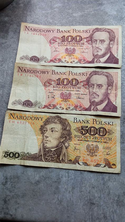 Banknoty z okresu PRL u Katowice Osiedle Tysiąclecia OLX pl