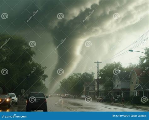 Dangerous Tornado in Tornado Alley Stock Illustration - Illustration of holy, heaven: 291819506