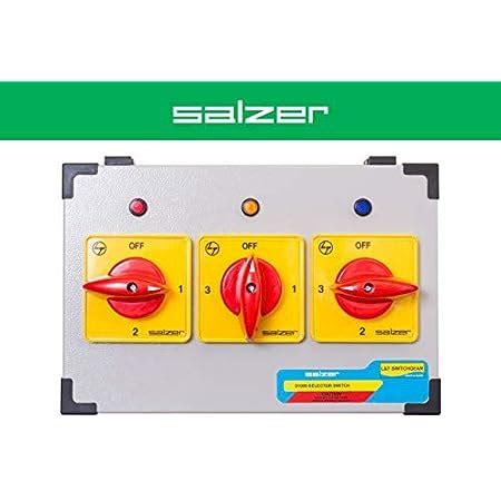 Salzer Electronics Rotary Switch Amps Phase Selector With Closure