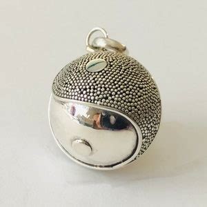 Mm Sterling Silver Yin Yang Pregnancy Bola Harmony Ball Musical