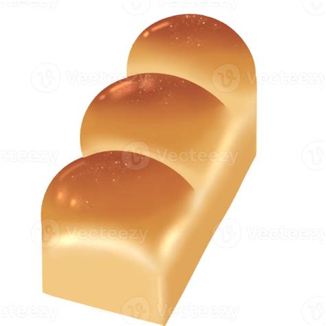 Bread loaf illustration 21162389 PNG