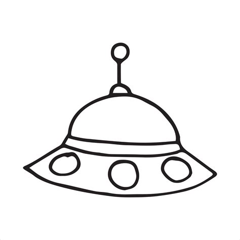 Flying Saucer Sketch