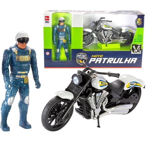 Moto Infantil Motorista Policial Rodovi Rio Bs Toys No Shoptime