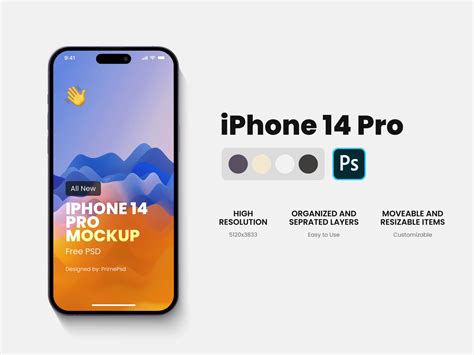 Iphone 14 Pro Mockup Free Psd Primepsd