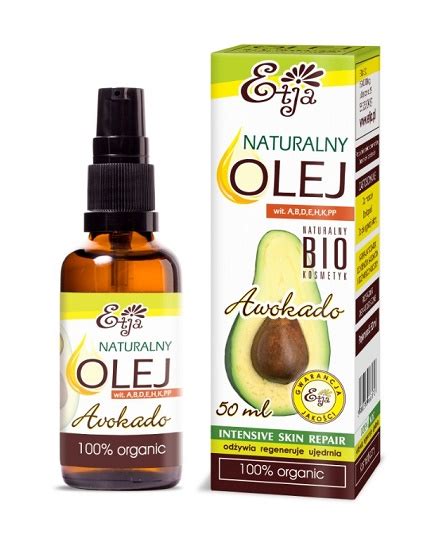 Olej Avocado BIO ETJA 50ml Kosmetyki Manufaktura Kapucynów