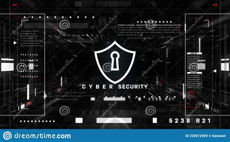 Shield Icon Cyber Security Technology Digital Data Protection Future