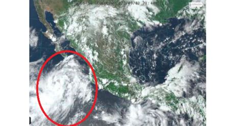 Se Forma La Depresi N Tropical Once E Frente Al Noroeste De M Xico