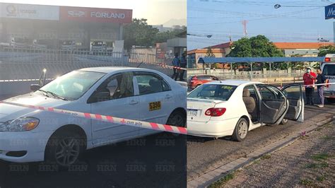 Matan A Taxista En Tegucigalpa Cuando Iniciaba Su Jornada Llevaba