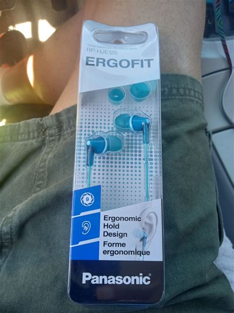 Panasonic Rp Hje125 In Ear Only Headphones Turquoise For Sale Online