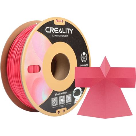 Filament Creality Cr Pla Rosu Capsuni Strawberry Red Matte Kg