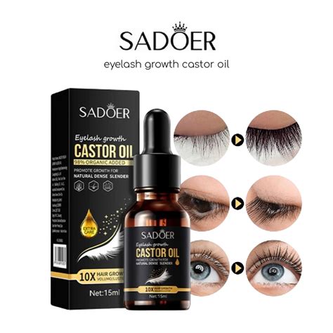 Sadoer Castor Oil Eyelash Growth Sr034 Lazada Indonesia