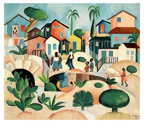 Tarsila Do Amaral Tape Aria Morro Da Favela