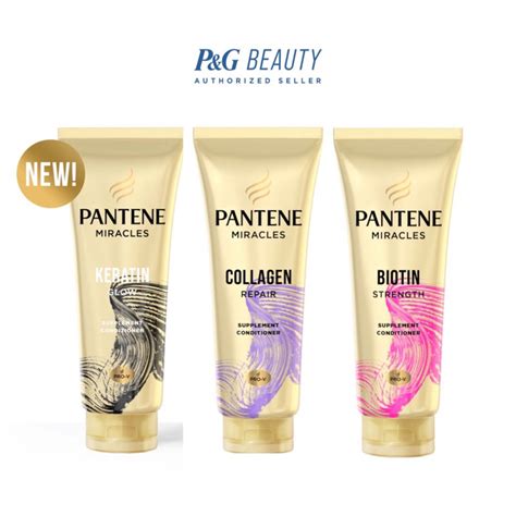 Jual Pantene Conditioner Miracles Collagen Biotin Repair Daily Hair