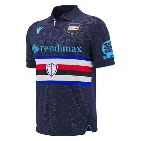 Novas Camisas Da Sampdoria Macron Mantos Do Futebol