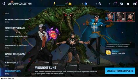 MARVEL Future Fight ha introducido el contenido temático de Midnight