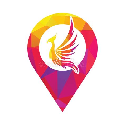 Phoenix Rising Logo Black Stock Illustrations 152 Phoenix Rising Logo