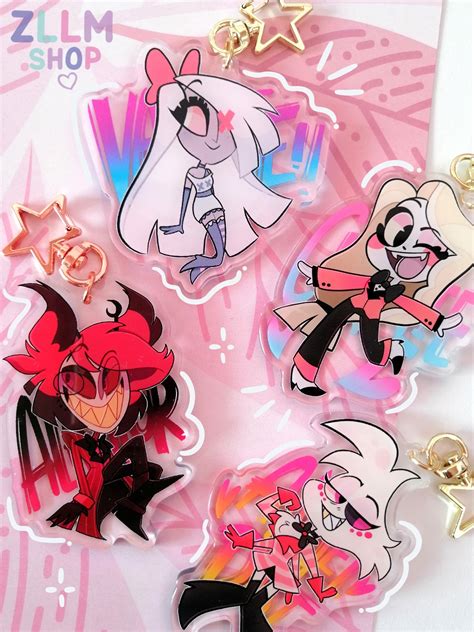 Last Chance Hazbin Hotel Helluva Boss Acrylic Charm Off