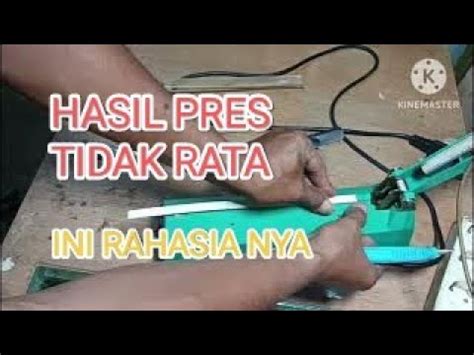 IMPULS SEALER PLASTIK PANAS TAK RATA HASIL PUTUS PUTUS YouTube