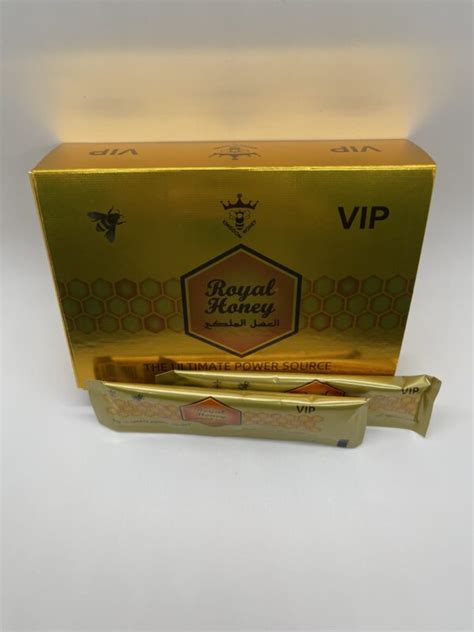 Royal Honey For Men Vip Gram Sachets X In Pack Royalty Honey Usa