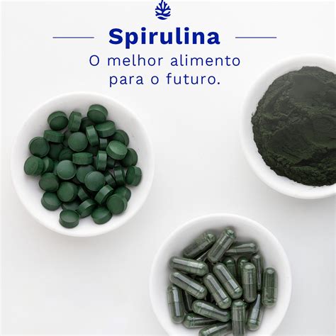 Spirulina Capsulas Ocean Drop Nutrisense Pre Os Imbat Veis Em