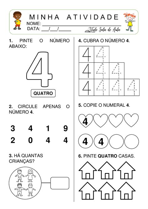 Atividade Infantil 4 Portugues