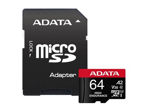 Adata Gb High Endurance Microsdxc Uhs I U Class V A Memory