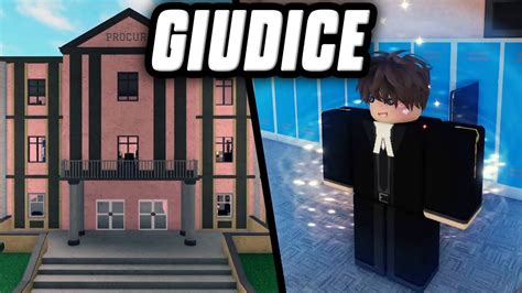 GESTISCO IL TRIBUNALE NEI PANNI DEL GIUDICE ROBLOX ROLEPLAY ITA