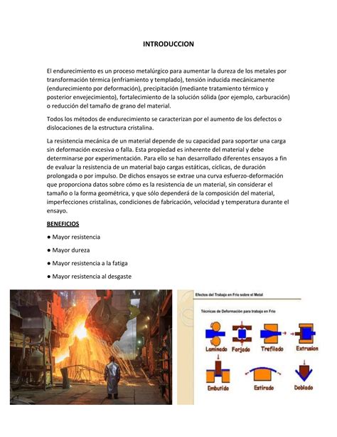 Proceso Mecanico De Endurecimiento Docx