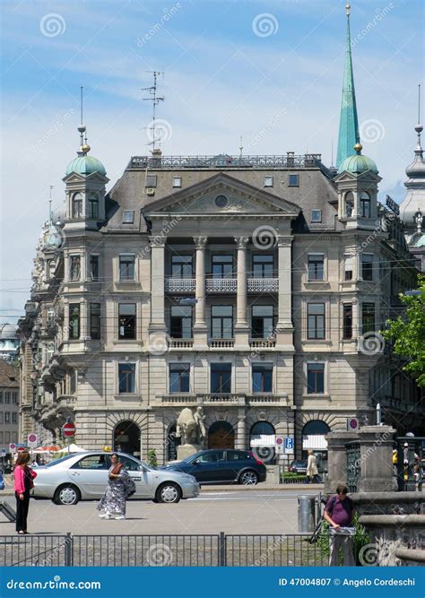 Historic Building In Zurich Switzerland Editorial Photography Image