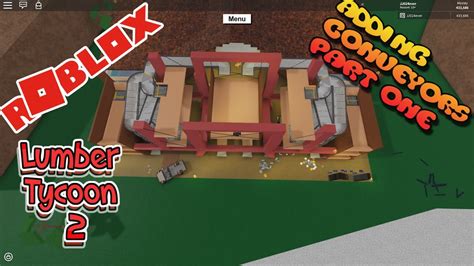 Roblox Lumber Tycoon Adding Conveyor Part One Youtube