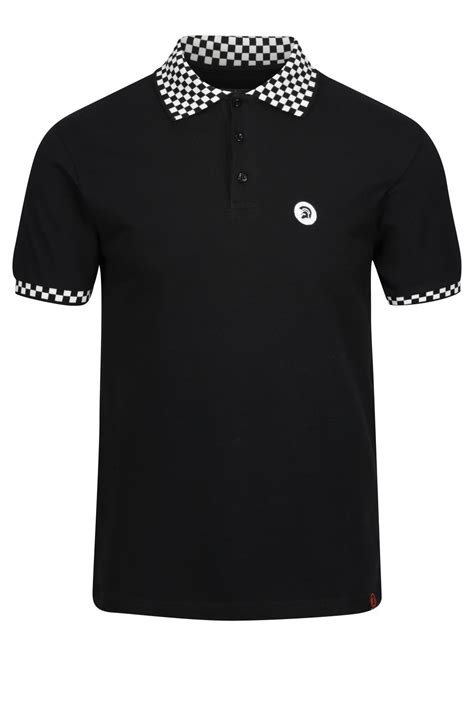 Trojan Records Mod Ska Checkerboard Polo Shirt