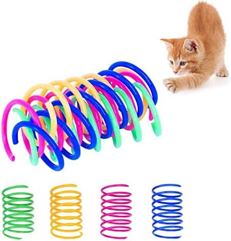 Zenvaly Juguete Para Gato Resortes Juguete Colorido Interactiva Para