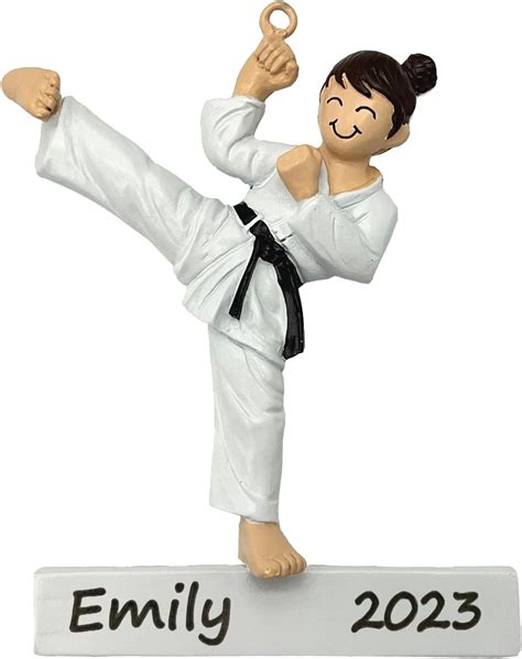 Amazon CHEERZEER CUSTOMIZE Taekwondo Christmas Ornament