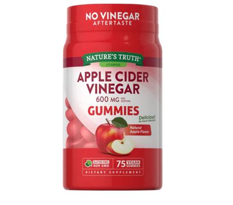 Buy Natures Truth Organic Apple Cider Vinegar 75 Gummies From Aed95 With Delivery Nutrition