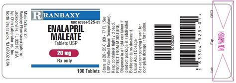 Enalapril Tablets Fda Prescribing Information Side Effects And Uses