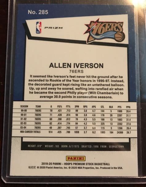 Panini Nba Hoops Premium Stock Hoops Tribute Red Pulsar Prizm