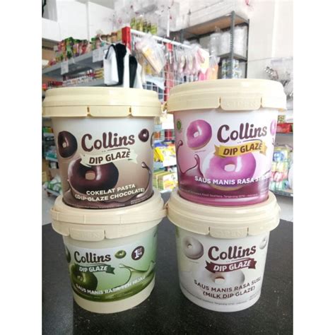 Jual Dip Glaze Collins Aneka Rasa 1kg Shopee Indonesia